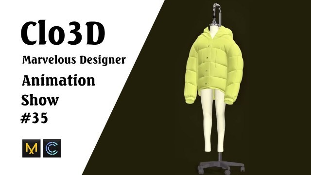 'CLO 3D Runway- Virtual Fashion Show- Clo3D- Marvelous Designer | Clo3D animation (P35) | Fashion 3D'