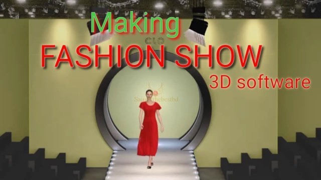 'Fashion Show, 3D Fashion making CLO 3D software, 2021,sajuallthebestbd'