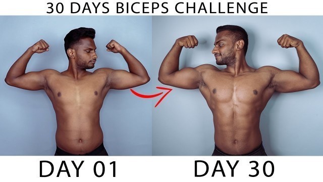 '30 DAY\'S BICEPS CHALLENGE | Men\'s Fashion Malayalam'