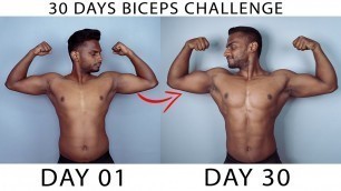 '30 DAY\'S BICEPS CHALLENGE | Men\'s Fashion Malayalam'