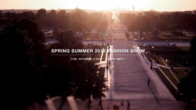 'ELIE SAAB SPRING SUMMER 2013 LIVE FASHION SHOW - TEASER'