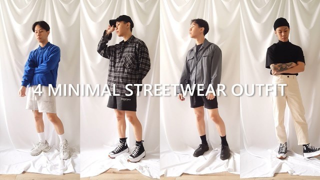 'MINIMAL STREETWEAR OUTFITS | Minimal Men\'s fashion outfit lookbook'