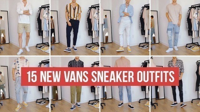 '15 NEW Ways to Style Vans Sneakers | Men’s Fashion | Outfit Ideas'