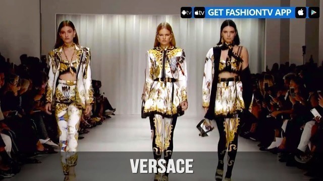 'Milan Fashion Week Versace Spring/Summer 2018 - Tribute Collection | FashionTV'