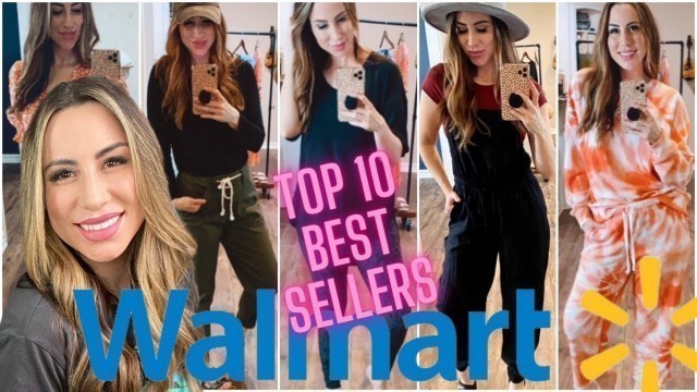 'SPRING WALMART TRY ON CLOTHING HAUL MARCH 2021 BEST SELLERS EDITION | Top 10 | Affordable fashion'