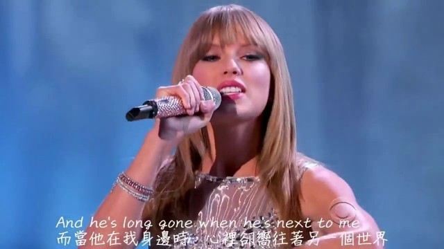 '❉I Knew You Were Trouble  Taylor Swift Victoria\'s Secret Fashion Show 2013 中文字幕'