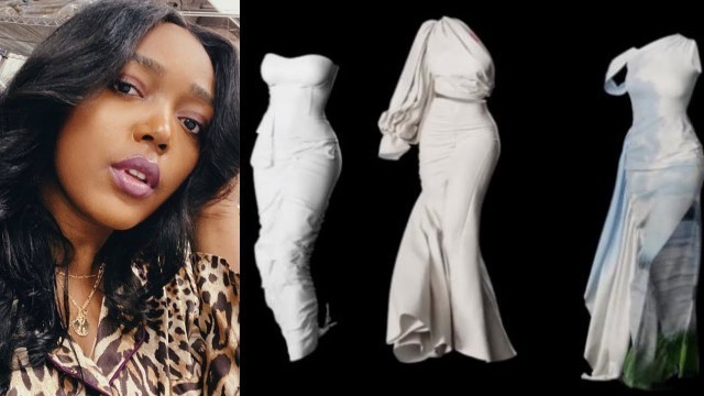 'Black Woman Makes History With 3D Fashion Show - Hanifa Clothing by Anifa Mvuemba #Femininity'