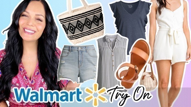 'WALMART HAUL | HUGE WALMART SPRING/SUMMER CLOTHING TRY ON 2021 | AFFORDABLE FASHION'