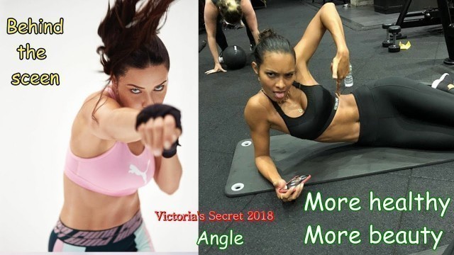 'Victoria\'s Secret Show 2018 | Behind the sceen | Angle workout hard | Strong n Sexy'