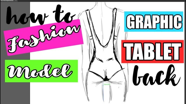 'HOW I DRAW FASHION MODELS - graphic tablet | Carmen.'