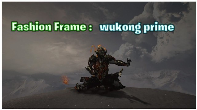 'Warframe Fashion Frame wukong prime'