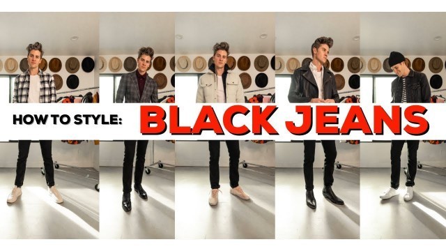 'How to Style BLACK JEANS | Men\'s Fashion 2020 | Parker York Smith'