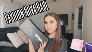 'FASHION NOVA SHOE HAUL 