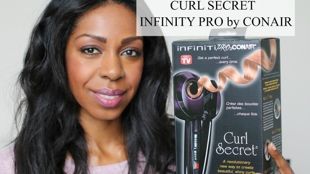 'HOW TO CURL YOUR HAIR USING CONAIR\'S CURL SECRET | Dominique of Style Domination'