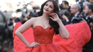 'Aishwarya Rai\'s  Showstopping Red Dress'