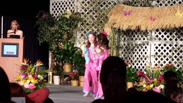 'Raegan in the American Girl fashion show 2'