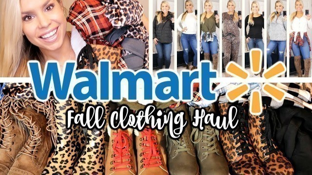 'WALMART TRY ON CLOTHING HAUL | AFFORDABLE FALL & WINTER FASHION'