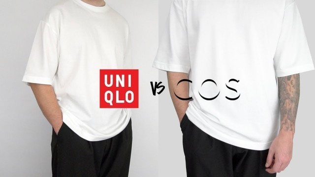 'UNIQLO vs COS | Best Oversized T-Shirt | Men\'s Fashion'