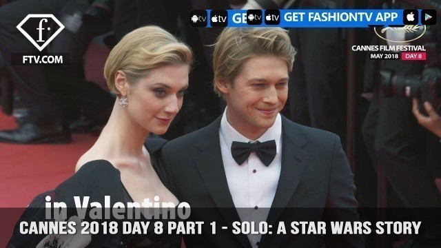 'Solo: A Star Wars Story Red Carpet at Cannes Film Festival 2018 Day 8 Part 1 | FashionTV | FTV'