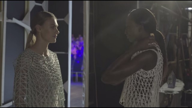 'Behind the scenes of the first 3D printed fashion collection'