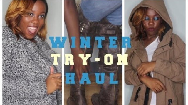 'WINTER Coats & Boots TRY ON HAUL | JUSTFAB 