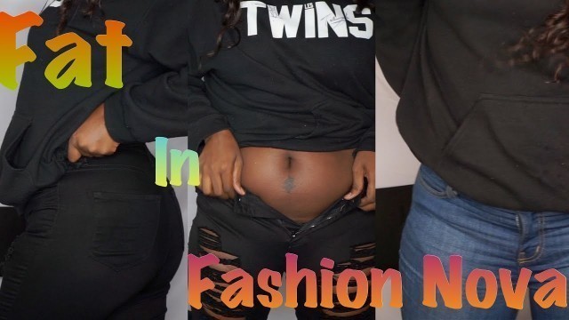 'Fashion Nova Try on Haul for the Slightly Chubby'