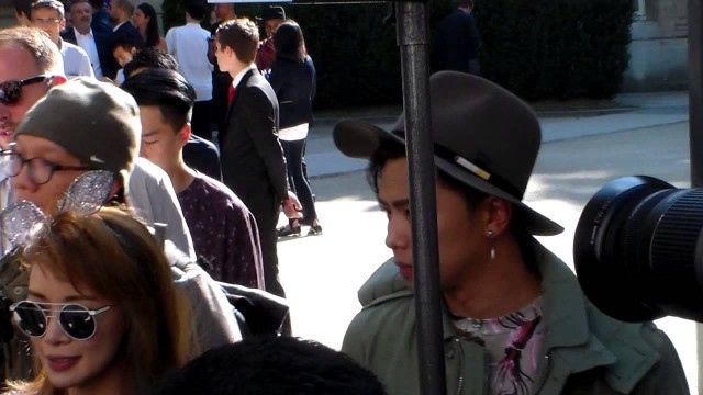 'Alien HUANG @ Paris 24 june 2015 Fashion Week Valentino Show'