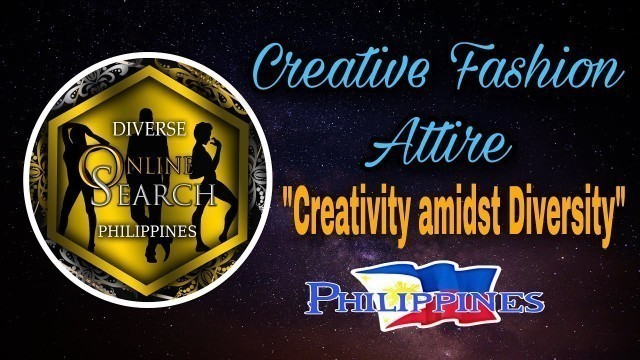 'Diverse Online Search Queen Philippines 2020: Creative Fashion Attire Nurse Raven Jhunffer (Part 1)'