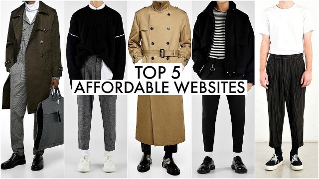 'TOP 5 SMART STREETWEAR WEBSITES | How To Buy Smart Streetwear On A Budget'