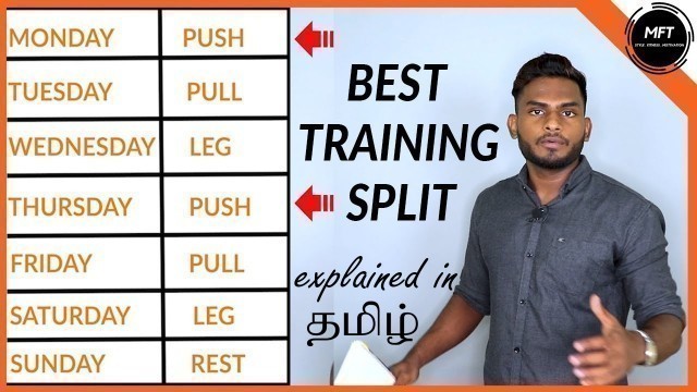 'PUSH, PULL and LEG Workout Plan explained in TAMIL | Men\'s Fashion Tamil'