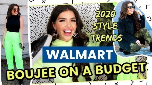 '2020 STYLE TRENDS AT WALMART | Boujee on a Budget Haul | Walmart Designer Dupes - Bougie on a Budget'