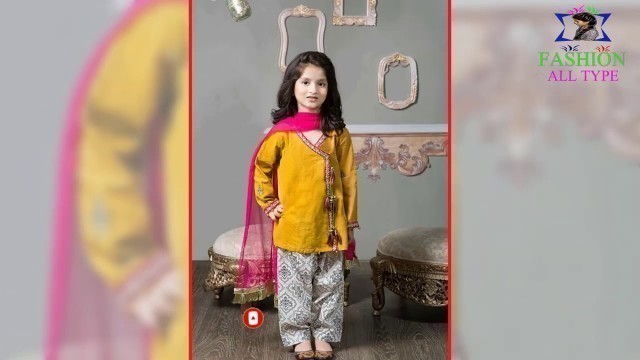 'Little Girl Dress Design For Eid 2019 ideas   stylish eid dresses designs ideas for baby girl 2019'