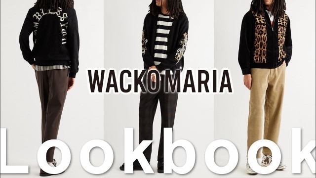 'Early Spring WACKO MARIA Men\'s Lookbook |Men\'s Fashion and Streetwear Trend 2021| Designer Haul'