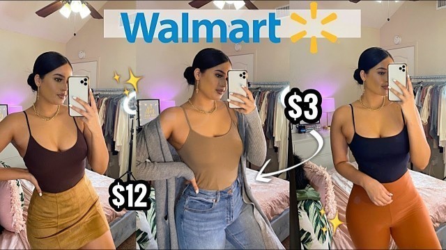 'WALMART  FALL TRY ON HAUL (OUTFITS UNDER $20) | AFFORDABLE FALL CLOTHES *Look Bougie on a Budget*'