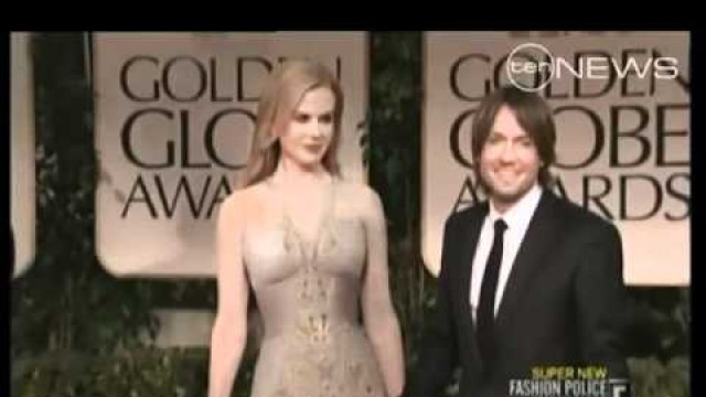 'Golden Globe fashion police'