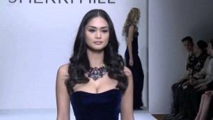 'Miss Universe 2015 Pia Wurtzbach | Sherri Hill New York Fashion Week Fall 2016'