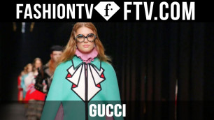 'Gucci Runway Show at Milan Fashion Week Fall/Winter 16-17 | FashionTV'