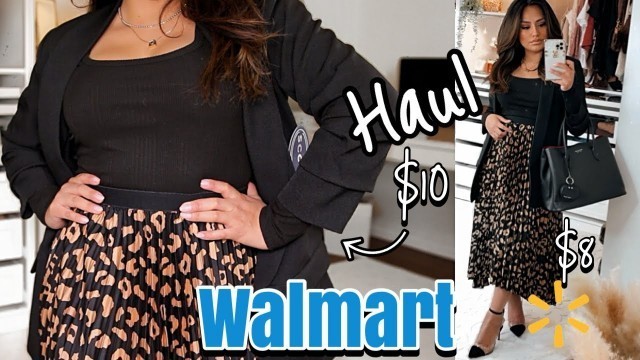 'HUGE WALMART CLOTHING HAUL! Walmart try on HAUL!! ALL YOU NEED!! PETITE APPROVED!'