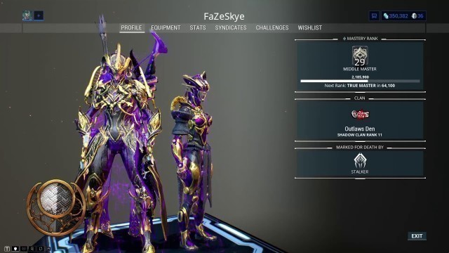 'Warframe - Nyx Prime Fashion Frame'