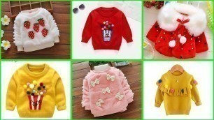 'Cute Little Girl Winter Warm Sweater Designs//Lovely Baby Girl Outfits || Little Girl Fashion'