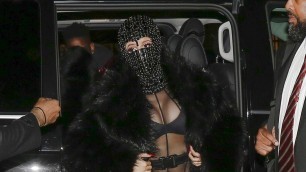 'Cardi B Rocks See-Through Catsuit & Mask for Paris Men\'s Fashion Week [New US UK]'