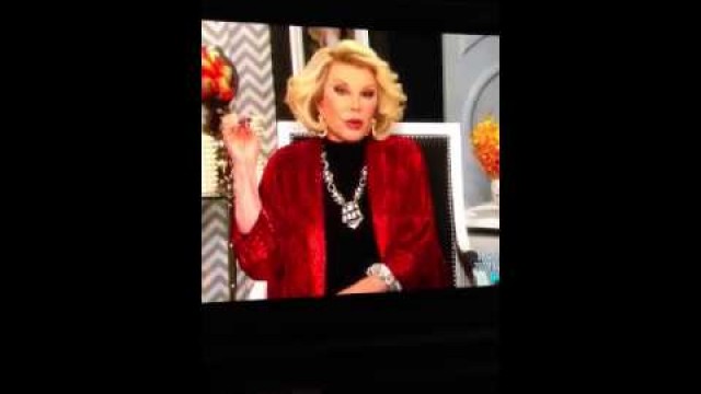 'Joan Rivers says F word on Fashion Police'