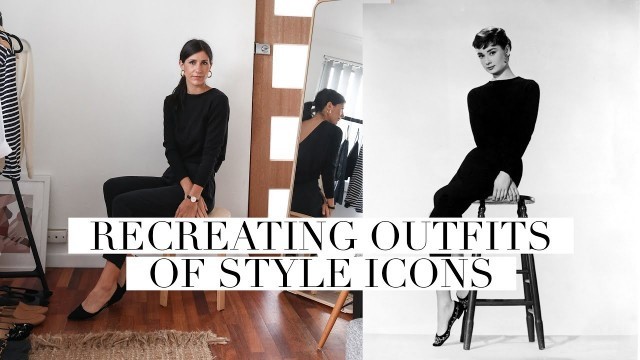 'RECREATING OUTFITS OF THREE STYLE ICONS - Dress like Audrey Hepburn, Jane Birkin & Grace Kelly'