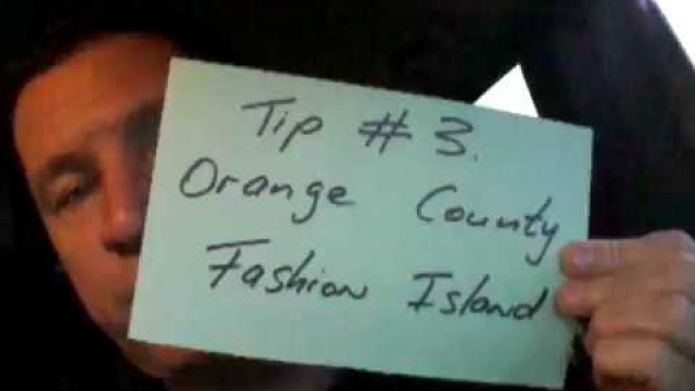 'Uber and Lyft Tip # 3 Orange County is Fashion Island. Share your feedback'