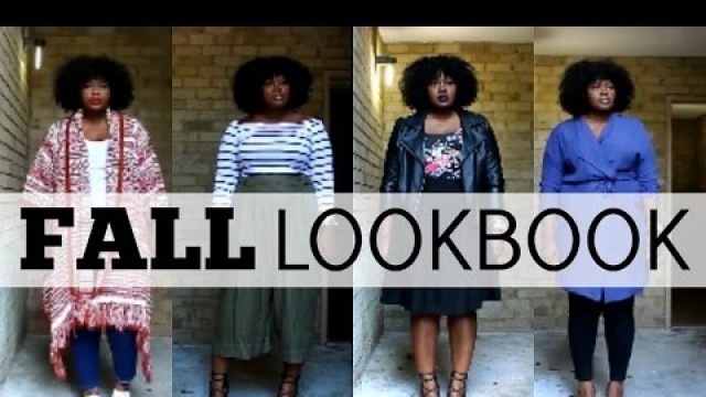 'FALL OUTFIT LOOKBOOK  2015 I PLUS SIZE / CURVY FASHION'