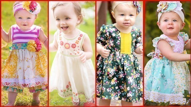 'Cute Stylish Little Girl Dresses || Toddler girl dresses || Toddler dress || Kids outfits'