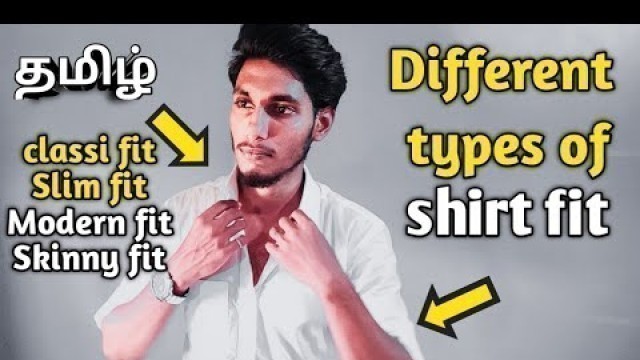 'Different types of shirt fits | Tamil | @Mens Fashion Explorer'