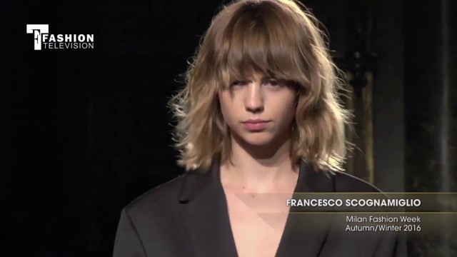 'FRANCESCO SCOGNAMIGLIO Milan Fashion Week Autumn/Winter 2016'