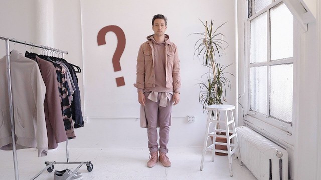 'How to Wear Blush Pink Clothing | Men’s Fashion | Outfit Inspiration'