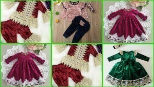 'New Style Toddler Winter Warm Velvet Dresses Designs//Beautiful Cute Little Girl Winter Warm Velvet'